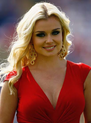 Katherine Jenkins Gold Chandelier Earrings