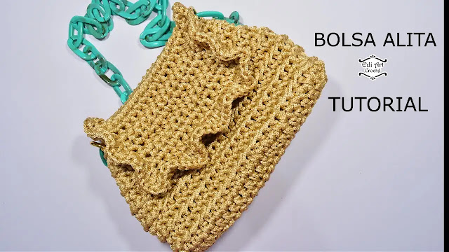 Tutorial de Bolso Alita a Crochet