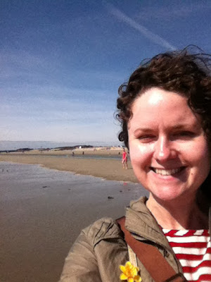 Smiling at West Wittering Beach