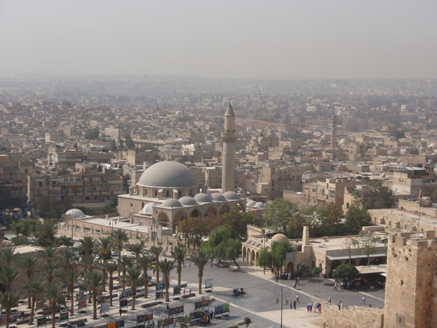 the Great Mosque of Aleppo