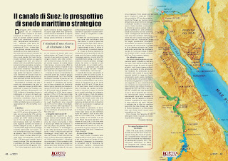 GIUGNO 2021 PAG. 42 - Il canale di Suez: le prospettive di snodo marittimo strategico