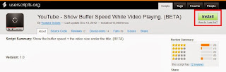 Youtube Buffering speed3