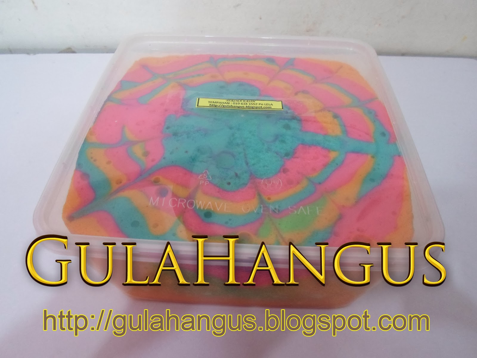Gula Hangus ( 002177897 - D ): Apam Pelangi - ANIZAN, Bdr 