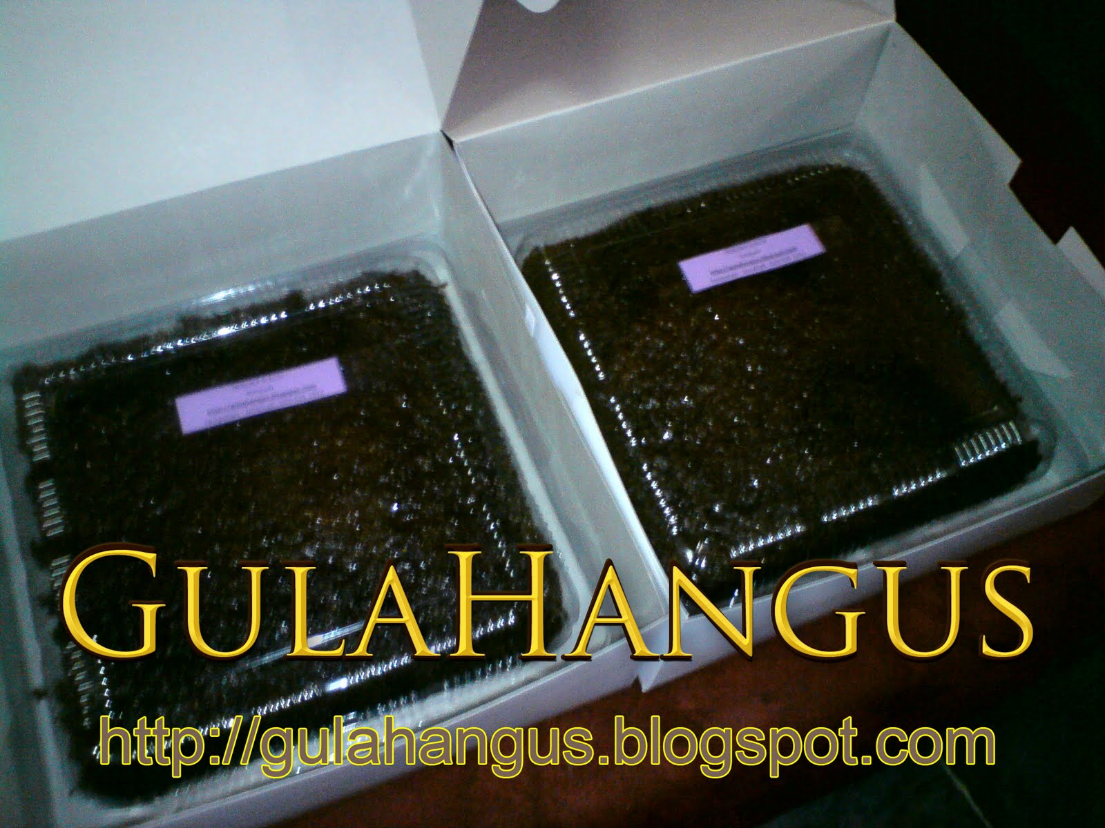 Gula Hangus ( 002177897 - D ): Kek Gula Hangus - Fitriyah