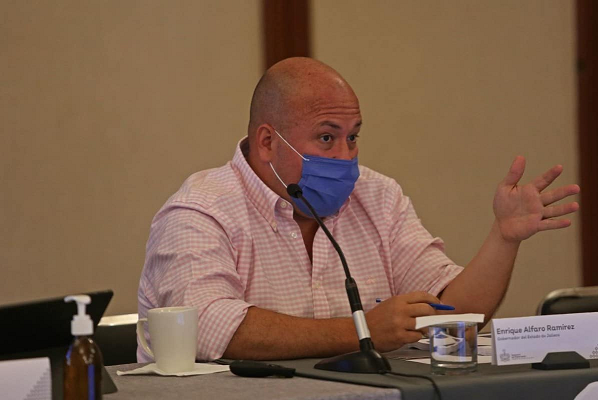 INE le exige a Enrique Alfaro que baje propaganda del gobierno