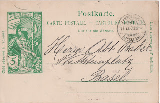 Svizzera 1900 - 25° anniversario dell'UPU