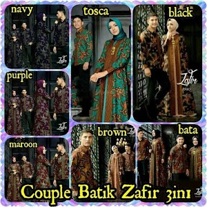 Couple Batik ZAFIR Set 3in1