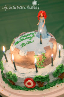 Brave party cake