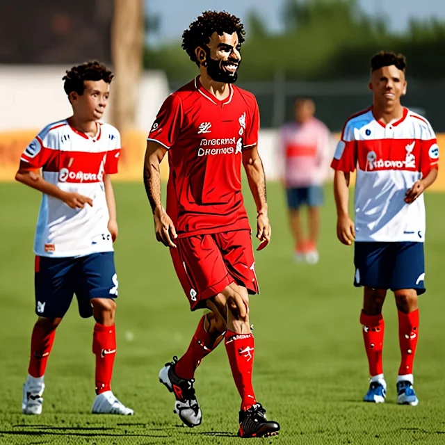 محمد صلاح يقود كتيبة شباب ليفربول في مباراة ريال بيتيس الودية
