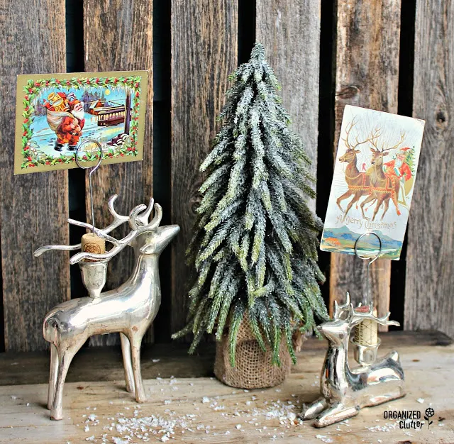 An Upcycled and DIY Christmas 2018 Review #upcycle #repurpose #stencil #OldSignStencils #rusticChristmas #Christmasdecor #buffalocheck #Christmastrees #crafting