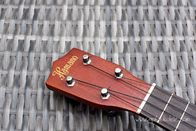 Hamano H-100 Ukulele headstock