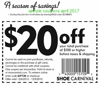 Shoe Carnival coupons april