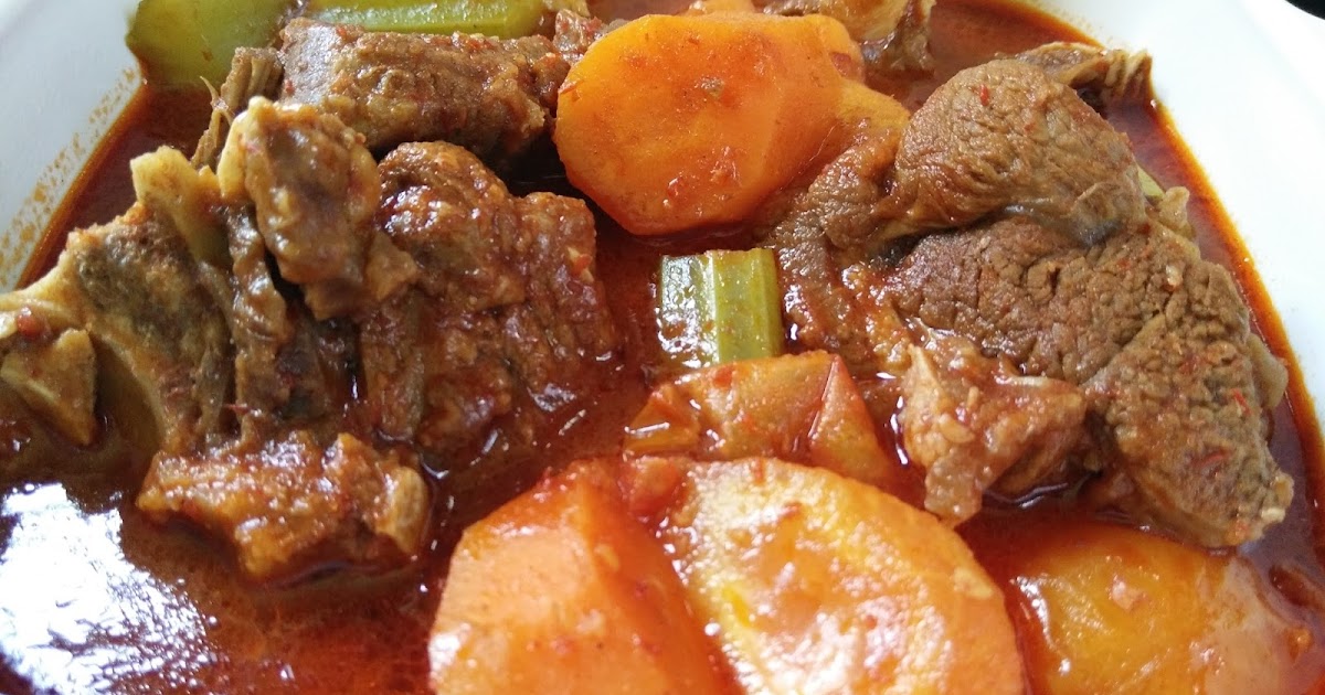 RESEPI CIKGU ANI: STEW KAMBING SEDAP