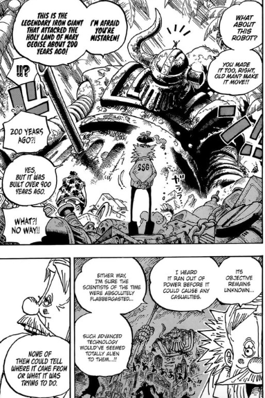 One Piece 1068 Spoilers Reddit: Ancient Robot Will Rise!