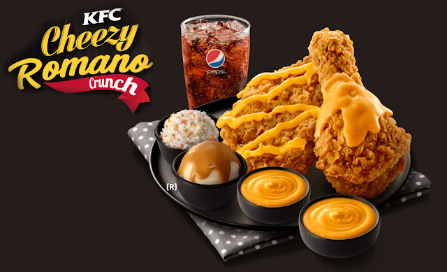 Harga KFC Cheezy Romano Crunch