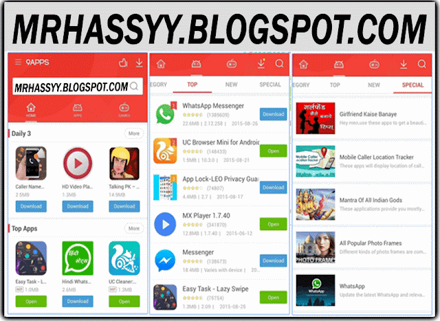 9Apss Android Apps & Games Downloader For Android MrHassyy.Blogspot.Com
