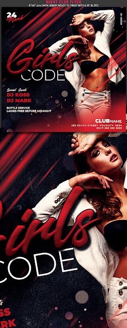  Night Club Flyer Template