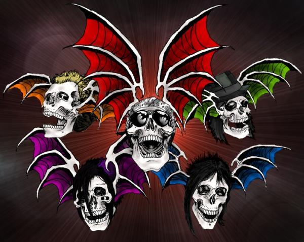 Avenged Sevenfold Logo 2011 Foto  Nano Pertapan