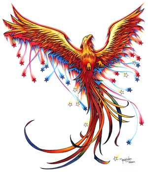 phoenix tattoos for girls