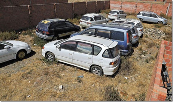 Robo de autos en Bolivia