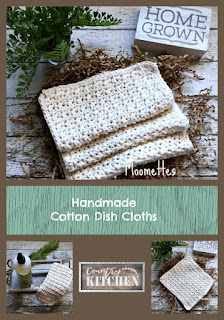 Handmade Cotton Dish Cloths