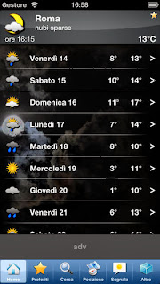 il Meteo, l'app si aggiorna alla vers 3.2.10