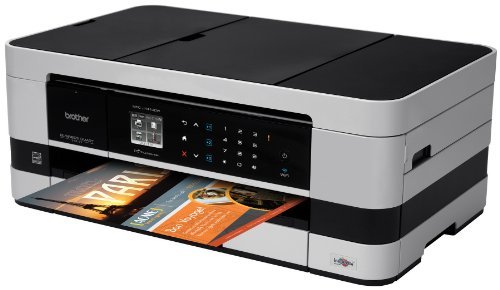 Brother Printer MFCJ4410DW  Business Smart Multi-Function Inkjet and Wireless Color Photo Printer with Scanner, Copier and Fax