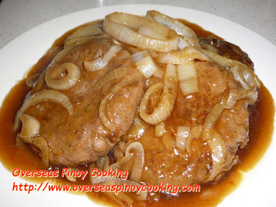 Pinoy Burger Steak