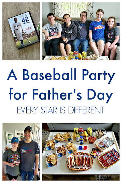 A Baseball Party for Father's Day