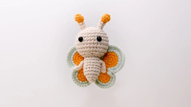 Mariposita Amigurumi a Crochet