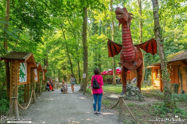 Dinopark w Malborku, kraina ruchomych smoków i dinozaurów