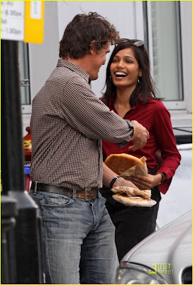 Freida Pinto Engagement with Josh