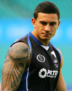 Sonny Bill Williams tattoo design picture gallery - Sonny Bill Williams tattoo ideas for men