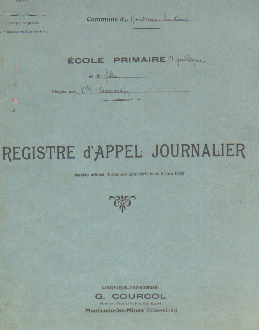 Registre d'Appel Journalier