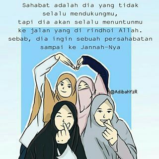  Gambar  Kartun  Muslimah  Dan  Kata  Mutiara  Gambar  Kehidupan