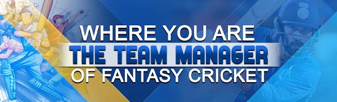 Where you are the team manager of Fantasy Cricket