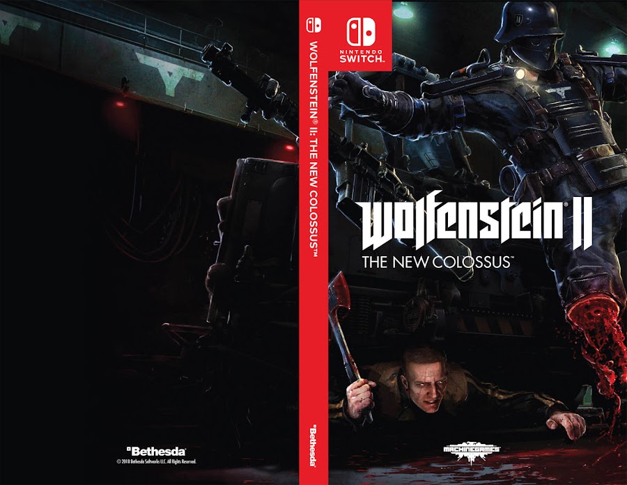 wolfenstein ii the new colossus switch art