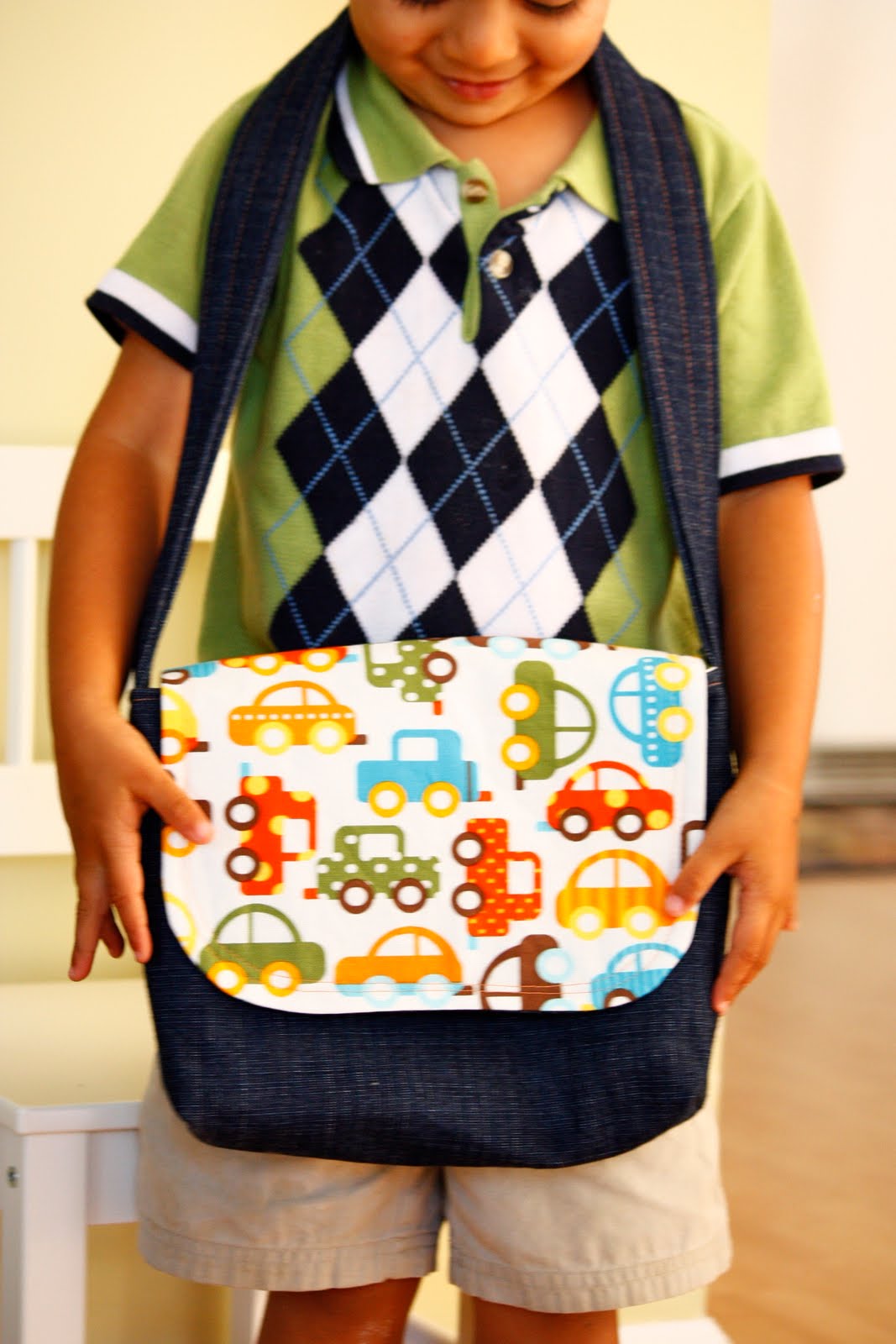 Kid's Messenger Bag Tutorial