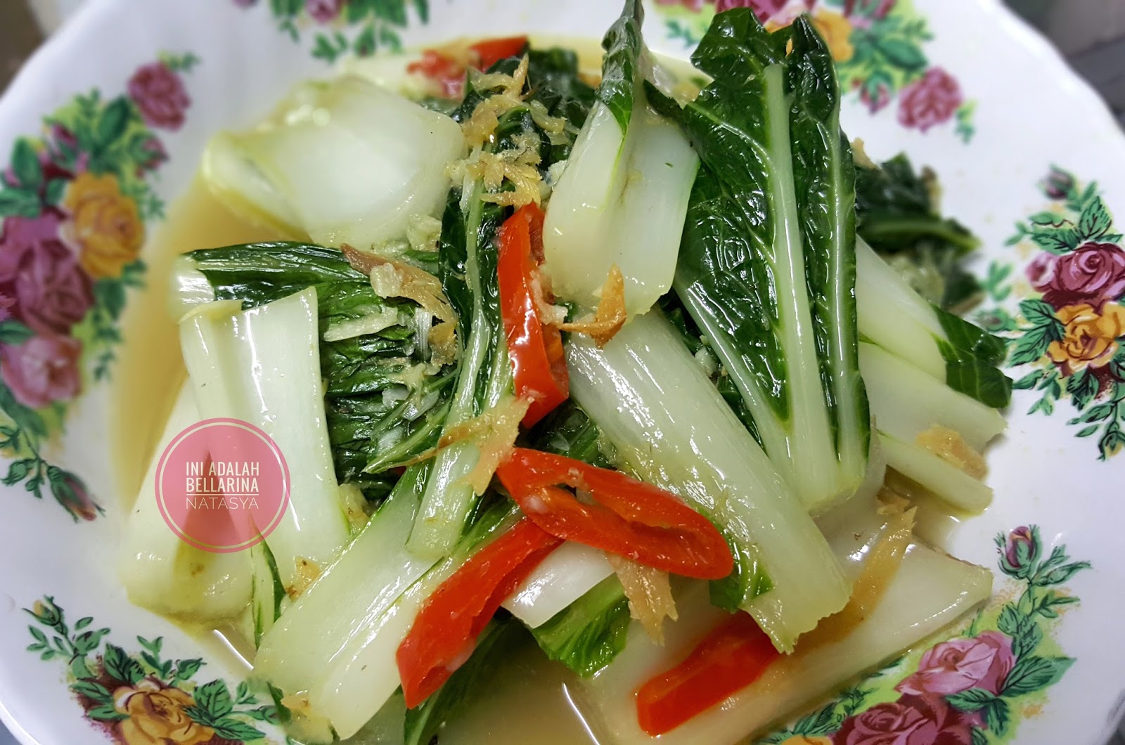 resepi sayur sawi tumis telur