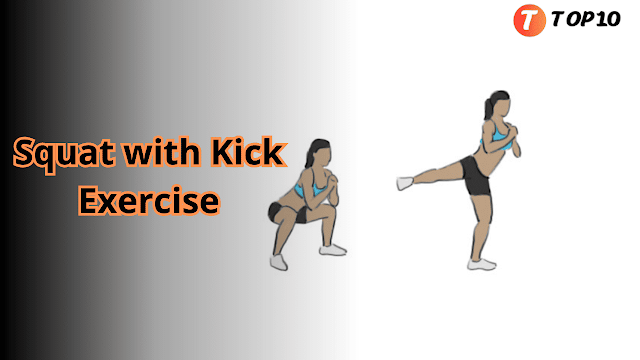 Squat with Kick Exercise