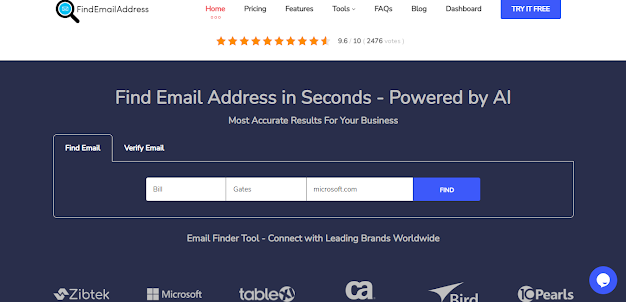 Most Accurate Company Email Address Lookup tool to find company emails