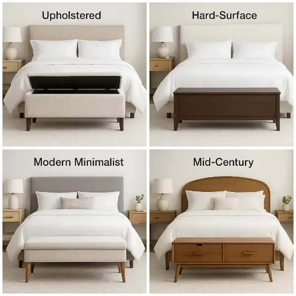 Master Bedroom Storage Bench