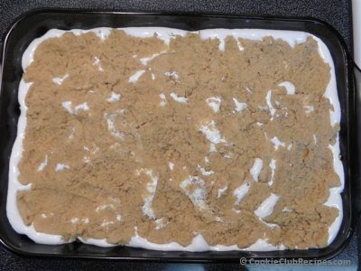 second layer of cookie dough