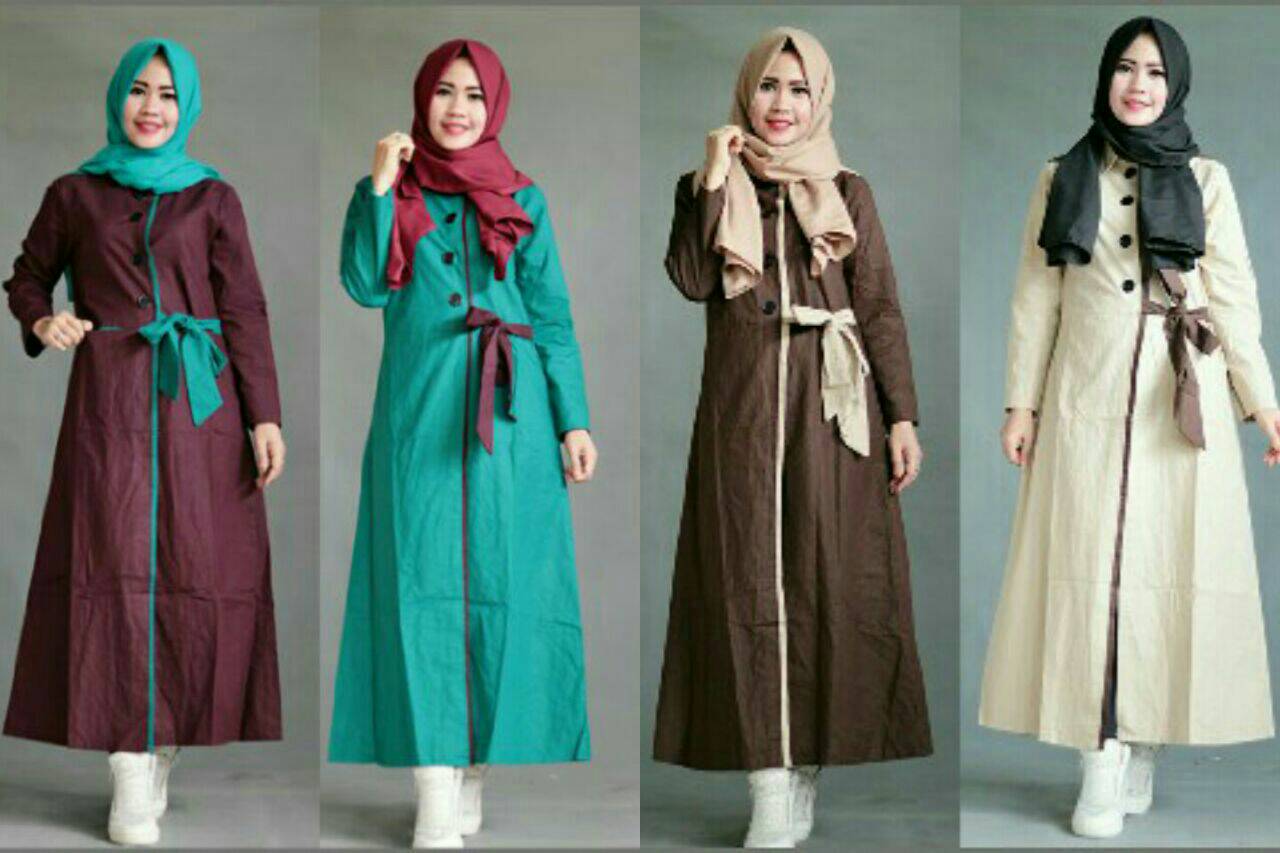 20 Model Baju Gamis Modern Terbaru