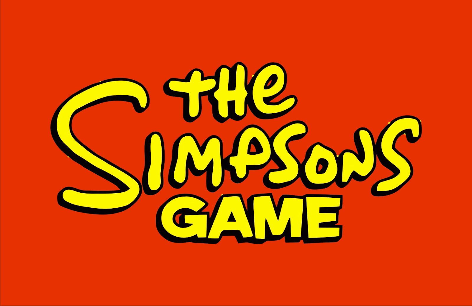 The Simpsons Game Bart and Homer  Vector Game