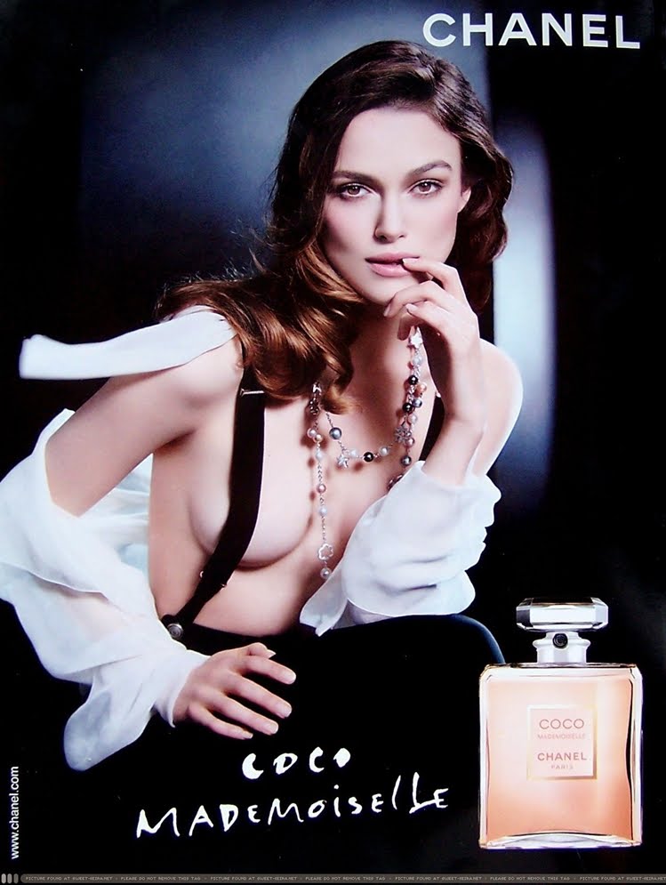 Keira Knightley Dress Chanel Advert. Keira Knightley Topless Chanel