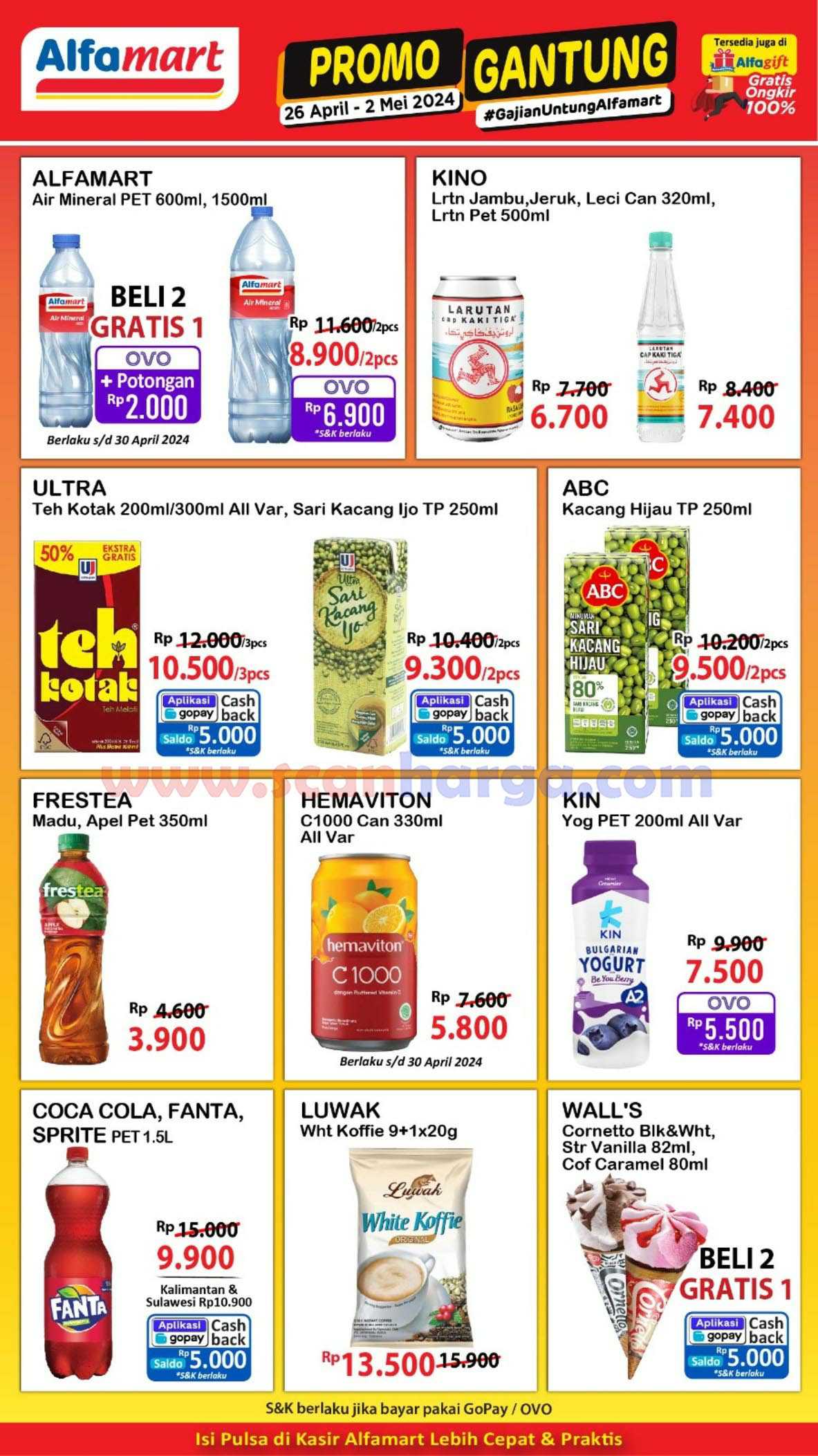 Promo Alfamart Gajian Untung (Gantung) 26 April - 2 Mei 2024 2