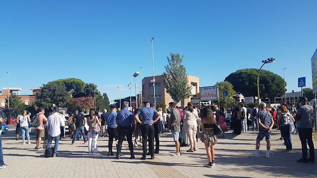 L'interruzione della Roma-Lido