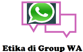 etika di goup whatsapp