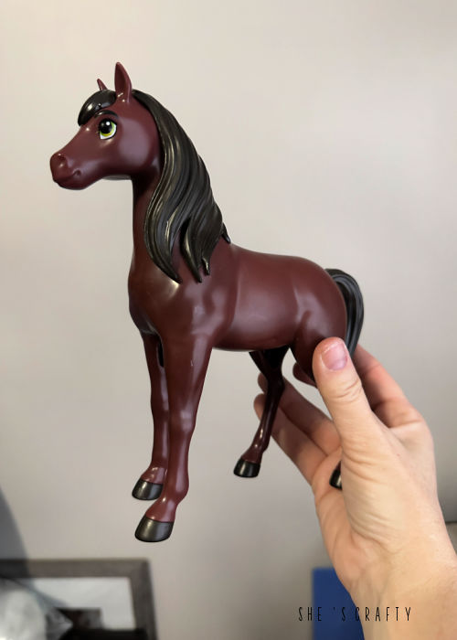 Horse toy from the thrift store.